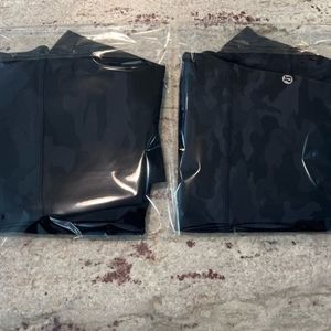 2 pair of Align incognito camo size 10